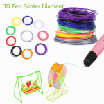 10 tk/komplekti PCL filamentide t&auml;itmine madala temperatuuriga 3D-printeri pliiatsi jaoks