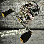 Casting Reel 6.3:1 hammasratas &ndash; madala profiiliga s&uuml;sinikkiust t&otilde;mbega 11+1 laagriga kahe magnetpiduriga rullid Left Hand