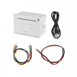 GOOJPRT QR204 58mm mini sisseehitatud kviitungi termoprinter TTL + USB RS232 valge