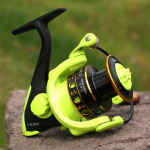 P&uuml;&uuml;girull 12BB 5,0:1 &uuml;lekandearv puidust k&auml;epidemega v&auml;listingimustes kasutatav karpkala mageveep&uuml;&uuml;giratas YW1000