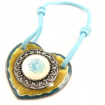 Les Tr&eacute;sors De Lily [E5837] &ndash; disainerk&auml;ev&otilde;ru  Memories of the Past  t&uuml;rkiissinine sinine