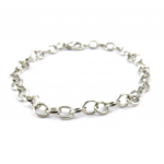 Les Tr&eacute;sors De Lily [J7234] - Bracelet 'Chor&eacute;graphie' Argent&eacute; h&otilde;be