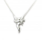 Les Tr&eacute;sors De Lily [L9771] - Collier Argent 'F&eacute;e Clochette' argent&eacute; h&otilde;be