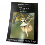 Les Tr&eacute;sors De Lily [N5265] - Broche pin's 'Degas' argent&eacute; h&otilde;be