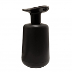 Romantilised isikukaitsevahendid seebi k&ouml;&ouml;k vedelast plastist &scaron;ampooni losjooni pudeli hoidmine must