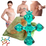 Massager Pharaoh L Lyapko - manuaalne masseerija kiviteraapiaks, nelja t&uuml;&uuml;pi s&otilde;tkumismassaaž