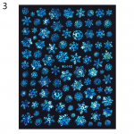 S&auml;delevad pronksivad j&otilde;ulud 3D lumehelvestega k&uuml;&uuml;nekleebised v&auml;rvilised lasers&auml;raga j&otilde;ulud lumehelbed k&uuml;&uuml;nekleebised k&uuml;&uuml;nekunsti tarvikud 1