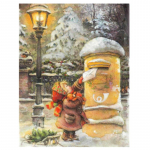 Huacani t&auml;isteemanttikandid, t&uuml;druk, poiss, talvine 5D teemantmaal, portree mosaiik, ristpistes ristpistes lapse kingitus kodukaunistus Full Square 20*30 cm