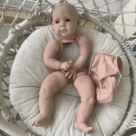 23-tolline Reborn Doll Kit Maggi koos COA piiratud v&auml;ljaandega populaarne komplekt, pehme puudutusega v&auml;rske v&auml;rvi vin&uuml;&uuml;lkomplekt doll kit 23in
