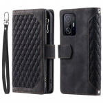 Xiaomi 13T Poco X5 Pro Redmi Note 12 11 10 9 POCO X3 NFC M3 Pro 5G jaoks Luksuslik nahast kaelapael kaardikoti hoidik Silikoonist telefoni&uuml;mbris Redmi Note 11 must