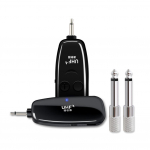 USB-taaslaetav traadita kitarri juhtmevaba edastuss&uuml;steemi komplekt, must UHF-emitteri vastuv&otilde;tja komplekt mitmev&auml;rviline