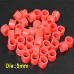 Autoklaavitav hambaravi universaalne silikoonist v&auml;rvikoodir&otilde;ngas V&auml;rvilised r&otilde;ngad k&auml;siinstrumendi v&otilde;i t&ouml;&ouml;riistade jaoks (Dia.7mm/5mm) 100pcs Red 5mm