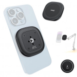 VRIG MG-01 kaasaskantav magnettelefoni telefonihoidik telefoni statiivi kinnitus 1/4-tollise keermega telefoniga must