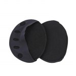 2/6/10 tk Viie s&otilde;rmega sokid avatud varba esijala sisetald Kingad padjad K&otilde;rge kontsaga sisetald libisemisvastased jalakaitsepadjad K&auml;snaga valu leevendavad sokid 2pcs/1pair must