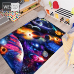 Kosmos Universum Planeet 3D P&otilde;randamatt Vaip Elutuba Suur Suurus Flanell Pehme Magamistoa Vaip 150x240cm 1pcs