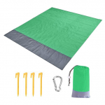 Rannar&auml;tikud Matid Liivavaba Rannavastane Liiva Rannakekk Liiga suur tasku Piknik 4 Ankruga Tuule Ennetamine Veekindel 200cm x 140cm