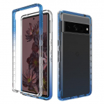 2-&uuml;hes Hybrid Armor kogu korpusega l&auml;bipaistev telefoni&uuml;mbris Google Pixel 8 Pro l&ouml;&ouml;gikindel gradient-TPU tagakaas Pixel 7 6 Pro 7A 6A jaoks for Pixel 7 Pro