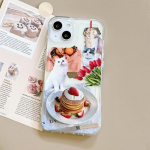 Sweet Strawberry Candy Flower Armsad kassid Silikoonist pehme telefoni&uuml;mbris Iphone 11 12 Pro Max 13 Xsmax X Xr Cartoon Space Cover For iphone 13promax