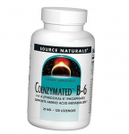 Vitamiin B6 (P&uuml;ridoksaal-5-fosfaat), Koens&uuml;meeritud B-6 25, Source Naturals 120 pastilli (36355073) 120Lozenges