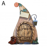 Puidust muinasjutud P&auml;kapikupuu uksekaunistus Kaunistused Kodukaunistus K&auml;sit&ouml;&ouml; Muinasjutt Aiakaunistus Miniatuurid V&auml;li&otilde;ue Kunst Aiapuukaunistus