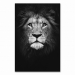 L&otilde;uendimaaling Loomade seinakunst L&otilde;vi elevant hirv sebra plakatid ja tr&uuml;kised Seinapildid elutoa kaunistamiseks Kodukaunistus Ilma raamita 21*30cm