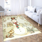 J&otilde;ulupunane veoauto Lumised kardinalid Elavad 3D-prinditud vaibad Mativaibad Libisemisvastased Suured Vaibad Kodukaunistus 40x120cm