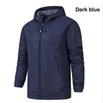 Mehed kevad-s&uuml;gis tuulekindel veekindel &otilde;hukesed jakid &otilde;ues matkamine m&auml;gironimine kalajope Tuulejope Spordikapuutsid XXXXL tumesinine v&auml;rv