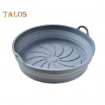 Kokkupandavad silikoonist k&uuml;psetuspanni kuumakindlad k&auml;epidemed ruumis&auml;&auml;stlikud &uuml;mmargused praepanni plaadid k&ouml;&ouml;gitarvikud helehall v&auml;rv