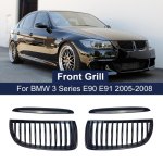 2 tk l&auml;ikiv must esik&uuml;lje iluv&otilde;re Auto iluv&otilde;re BMW 3. seeriale E90 E91 323I 328I 335I 330I 325I 2005-2008 4-ukseline &Uuml;ksik gray