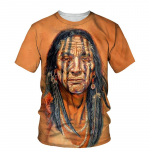 Uued 3D-printidega Indiaanlased Graafilised t-s&auml;rgid Suvemood Isiksus Vintage t-s&auml;rk Huvitav iseloomumuster Meeste t-s&auml;rk Top XL