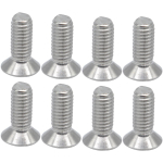 4X For A TT 8J 8N R8 Eesmise tagumise piduri rootori ketta kinnituskruvid kuuskant pesa s&uuml;vistatud polt roostevabast terasest auto varuosad 4pcs