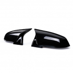 2 t&uuml;kki tahavaatepeegli kattekork s&uuml;simusta BMW seeria 1 2 3 4 XM 220i 328i 420i F20 F21 F22 F23 F30 F32 F33 F36 jaoks Bright black