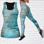 Tumesinine Lightning Print joogariietus naistele Mood Treening Retuusid Fitness Sport Vabaaja joogap&uuml;ksid XS