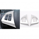 Auto stiil BMW X5 E70 auto jaoks Sisemised rooliratta nupud raami kleebised Kaaned Trimmi s&uuml;sinikkiust Sisustus Auto h&otilde;be