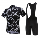 Suvine l&uuml;hike ratsutamine jalgratas Jalgrattar&otilde;ivaste komplekt Meeste Spordikampsunid Kost&uuml;&uuml;mid Mustad Bib Pants S
