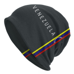 Venezuela lipp Kapoti m&uuml;tsid Lahedad kootud m&uuml;tsid Unisex naistele Talvine soe Skullies Beanies M&uuml;tsid Beanies Hat