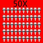 Uksepaneeli kaardi dekoratiivklambrid BMW E82 F20 F21 F22 F23 F45 F46 F87 F30 F31 F80 E90 E91 E92 F32 F33 F82 F83 E60 E61 F07 F10 F06 X1 X2 X3 X4 X5 X6 Z4 jaoks 50X