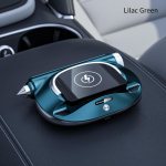 15 W kiire juhtmevaba laadija kokkupandav hoidik Multifunktsionaalne auto aroomiteraapia koos auto ajutise parkimisega telefonikaardiga Qi telefonilaadija as picture sinine