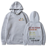 Uus 2023 Kallis inimene Minu taga Isikup&auml;rastatud kapuuts Ole lahke s&otilde;num Hoody Unisextal Health Awareness kapuutsid pikkade varrukatega dressipluus XL white