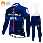 Thermal Smile FDJ rattakost&uuml;&uuml;m meestele, talves&auml;rk, m&auml;gijalgratas, 2023 XS