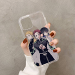 Kamado Nezuko Kimetsu no Yaiba Demon Slayer telefoni&uuml;mbris iphone 13 11 12 pro XS MAX 8 7 6 6S Plus X 5S SE 2020 XR &uuml;mbris 6plus or 6s plus