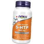 H&uuml;droks&uuml;tr&uuml;ptofaan, 5-HTP 200, Now Foods 60 k&ouml;&ouml;giviljakapslit (72128017) 60vcaps
