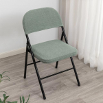 1/2/4/6 tk Majapidamises kasutatav kokkupandav s&ouml;&ouml;gitooli kate seljatoe tooli kate Kontoriarvuti tolmukindel elastne tooli kate 6 PCS