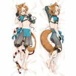 Genshin Impact Gorou Cosplay Kallistav Kehapadi Kate Dakimakura Kate Gorou Kost&uuml;&uuml;m Otaku Viskapealkate Padjakate 40x120cm