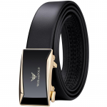 Emperor meeste nahast rihm, automaatne pandlaga &auml;ririhm Meeste puhtast veisenahast v&ouml;&ouml; meeste v&ouml;&ouml; 120cm