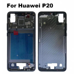 New For Huawei P20 Middle Frame Front Bezel Cover Metal Chassis Housing Back plate LCD Holder CLT-AL00 L09 L29 must
