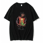 Hip Hop R&auml;ppar Lucki Days B4 3 graafiline T-s&auml;rk Unisex Mood Lahti Suur l&uuml;hikeste varrukatega T-s&auml;rk Unisex vabaaja pehme puuvillane T-s&auml;rk L