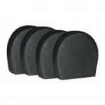 Kvaliteetne rattakate Mugav hoiustamine, kulumiskindel must