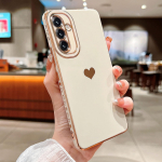 Samsung Galaxy A54 A34 A14 A13 5G luksusliku galvaniseeritud armsa s&uuml;damemustriga telefoni &uuml;mbris t&auml;ielik kaamerakaitse pehme silikoonist p&otilde;rutuskindel kate For Samsung Galaxy A34 5G