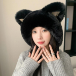 M&uuml;ts naistele talvel Armas pl&uuml;&uuml;sist kaisukaru paks kootud m&uuml;ts soojaks one size must